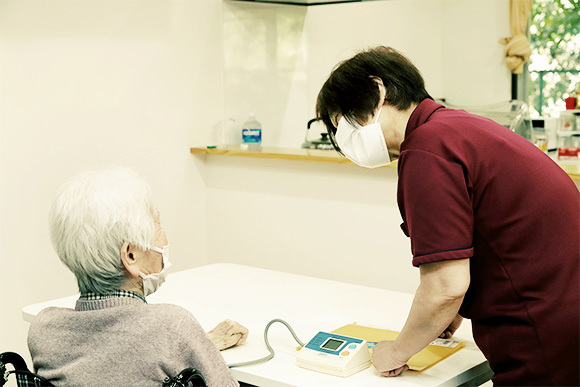 定期巡回　1日のスケジュール